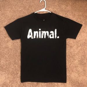 Animal Brand Tee, Unisex Small
